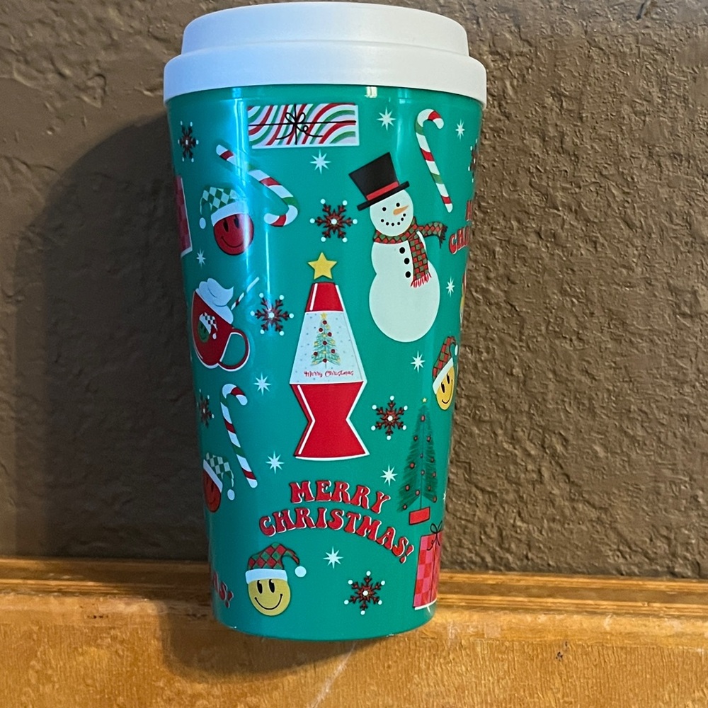 Christmas travel mug with lid,silicone BPA free